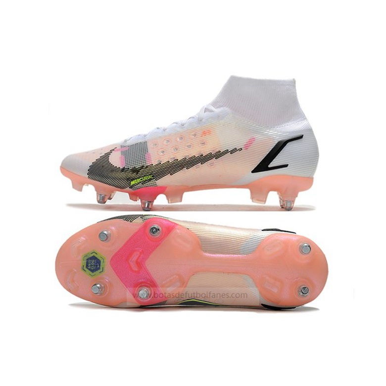 Nike Mercurial Superfly Elite SG PRO AC Rawdacious Blanco Rojo Rosado